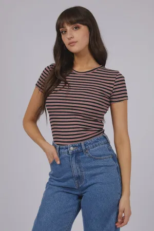 All About Eve. Eve Rib Tee - Black