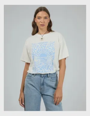 All About Eve  Summer Solstice Tee in Vintage White