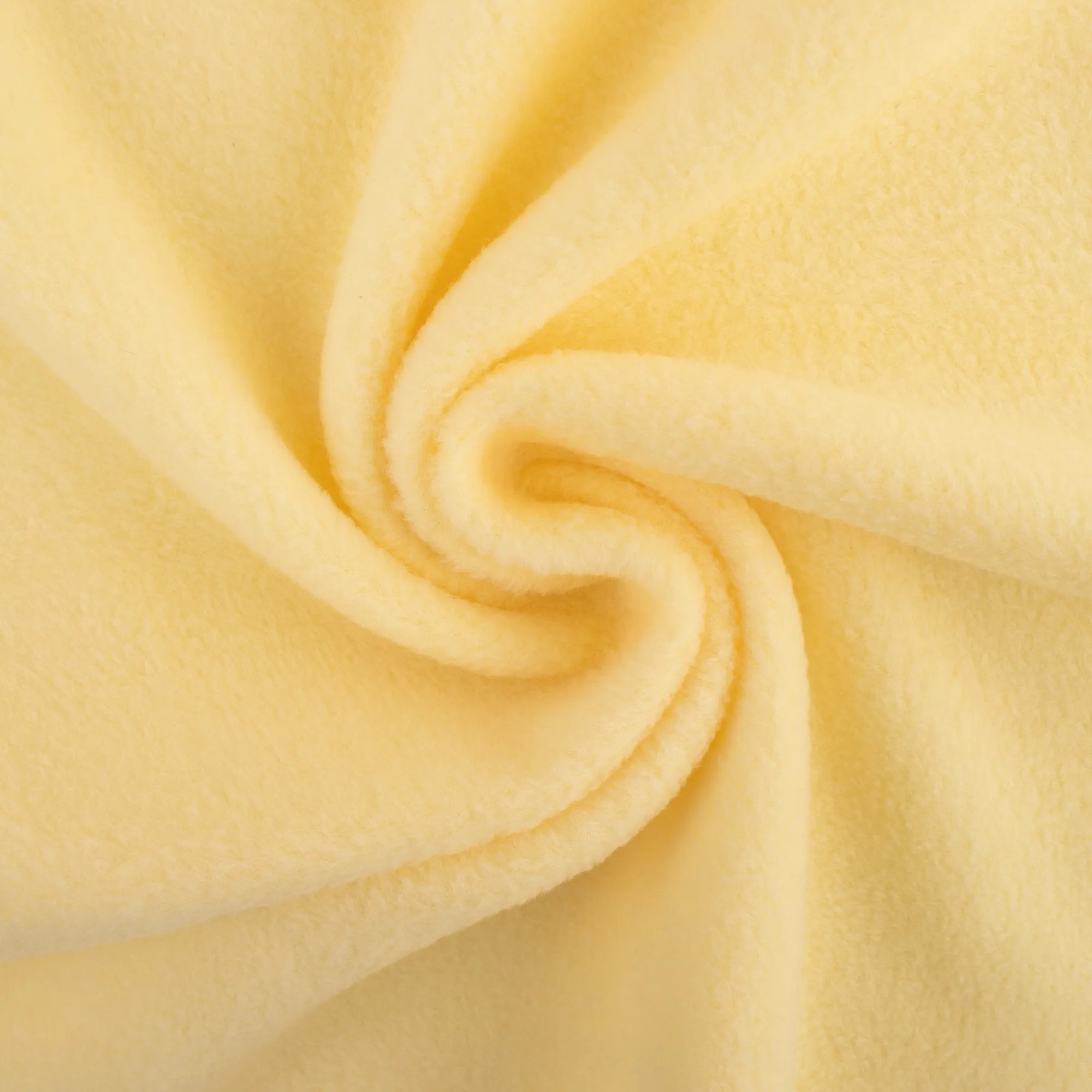 Anti-pill Fleece Solid - ICY - Pale Banana