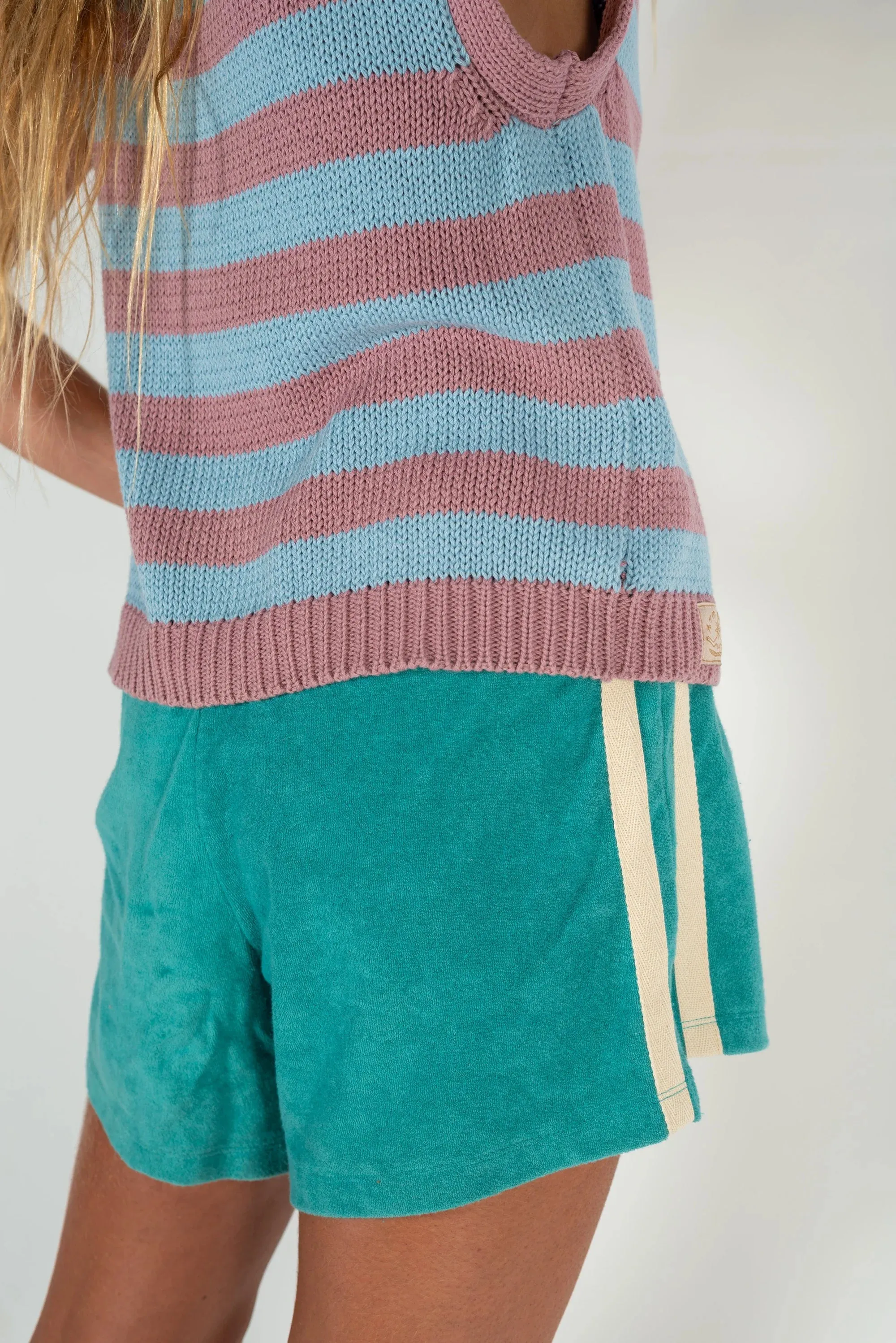 ATMOSEA Knit vest - Candy stripe