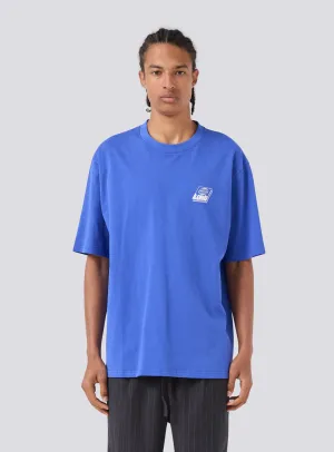 BARNEY COOLS  Blueprint tee - Cyber blue