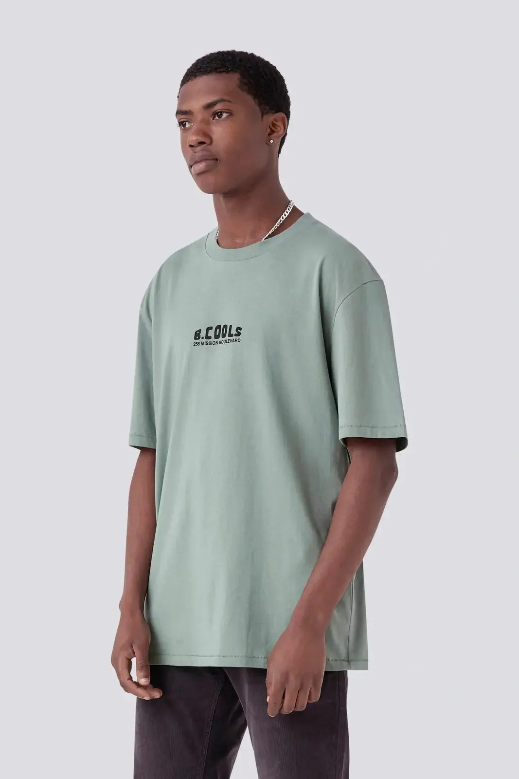BARNEY COOLS Mission Homie Tee - Emerald