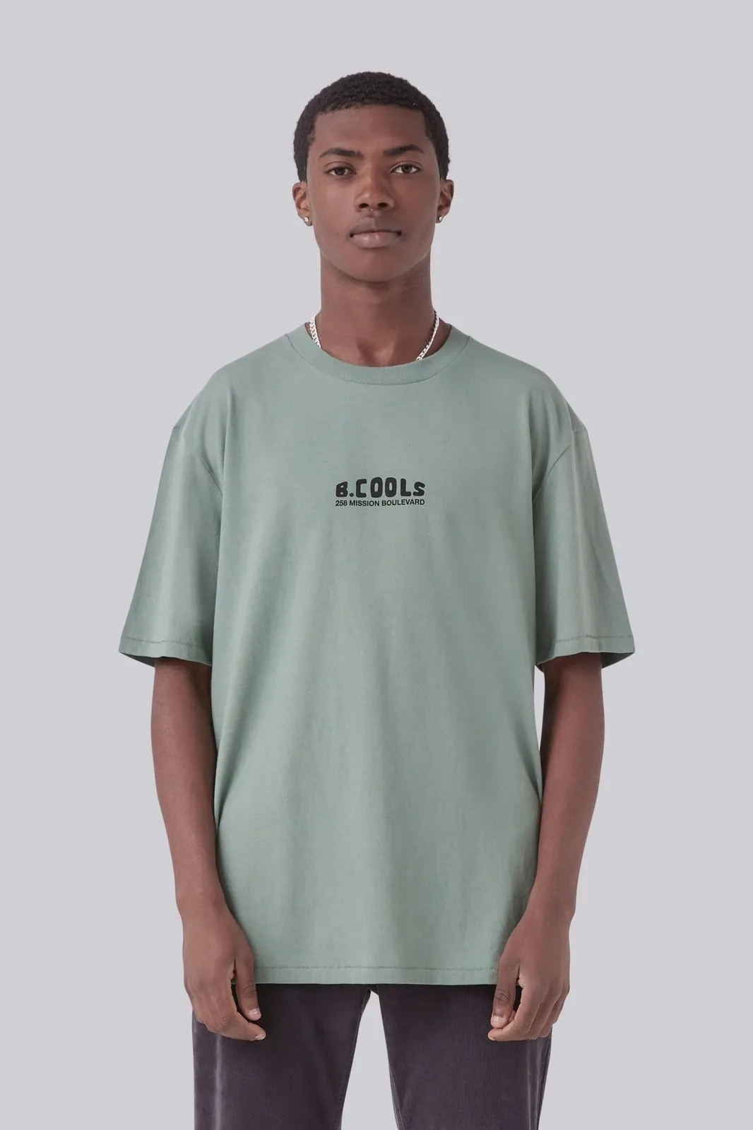 BARNEY COOLS Mission Homie Tee - Emerald