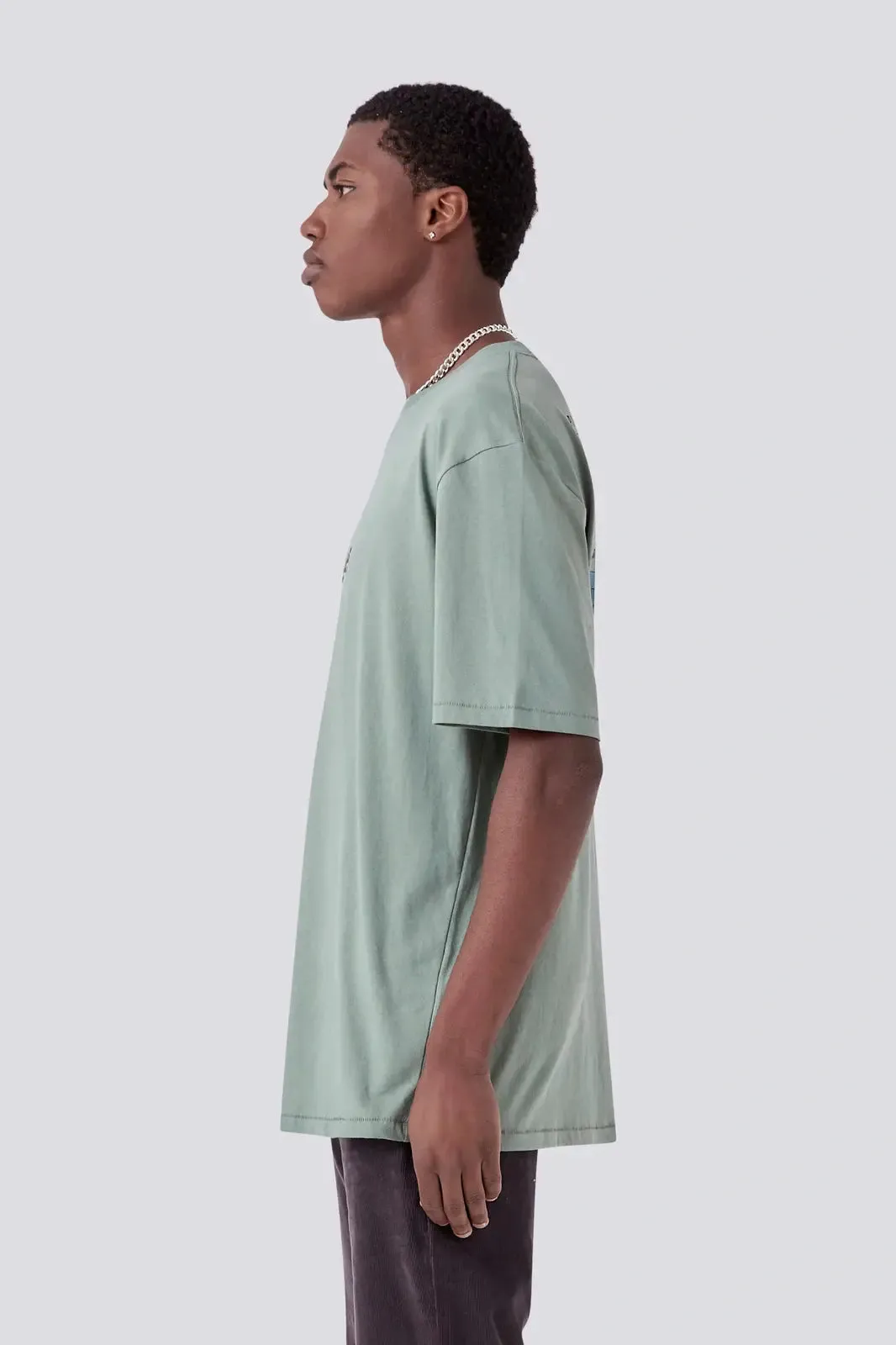 BARNEY COOLS Mission Homie Tee - Emerald
