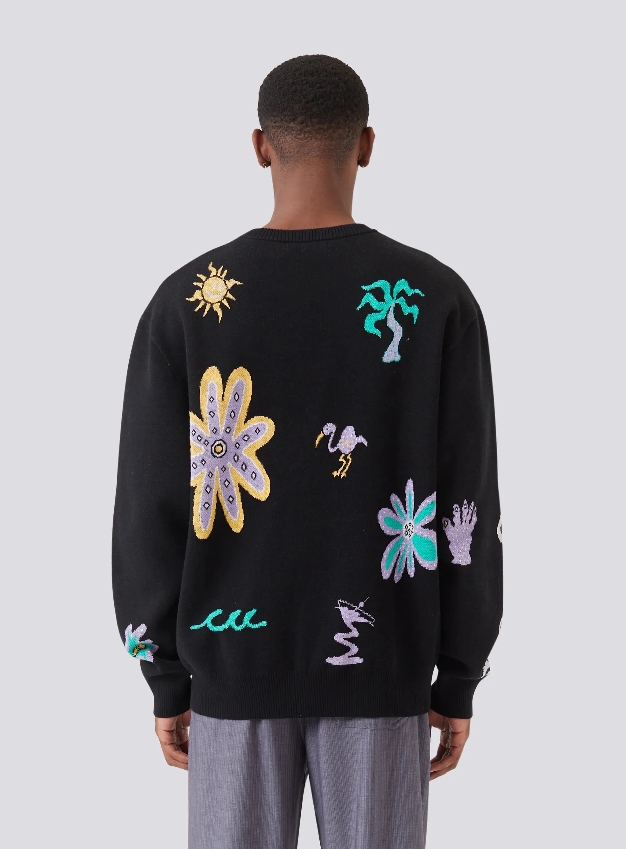 BARNEY COOLS Planet knit - Black