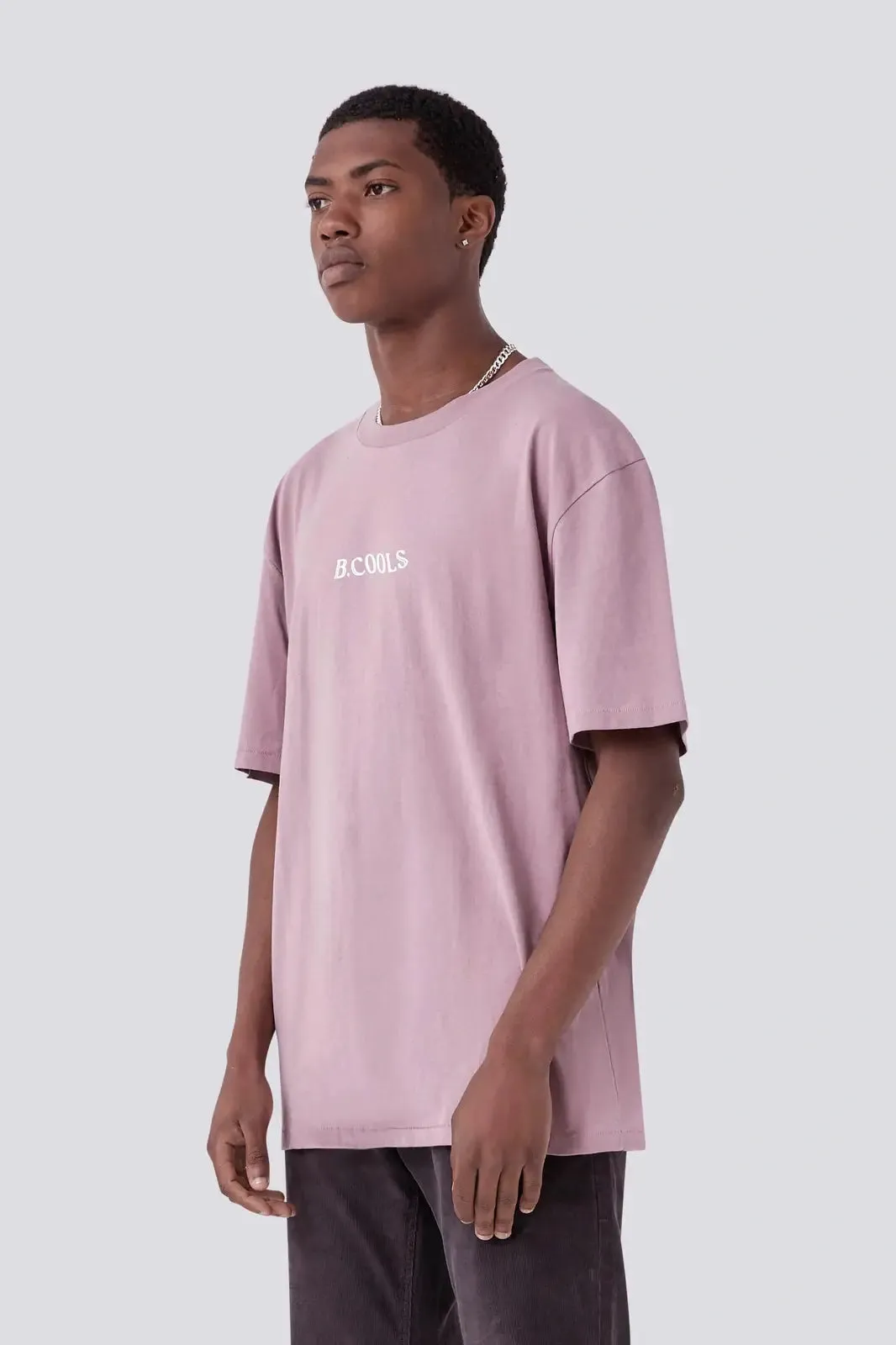 BARNEY COOLS Realised Tee - Dusty Lilac