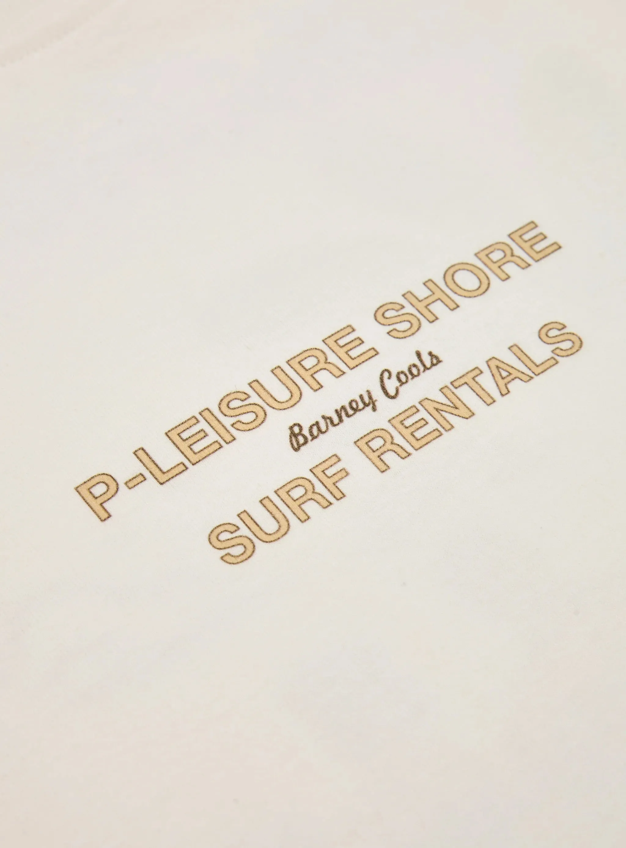 BARNEY COOLS Shore tee - Vintage white