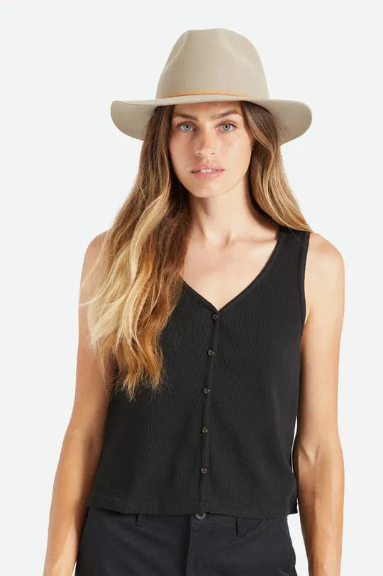 BRIXTON Wesley fedora - Safari