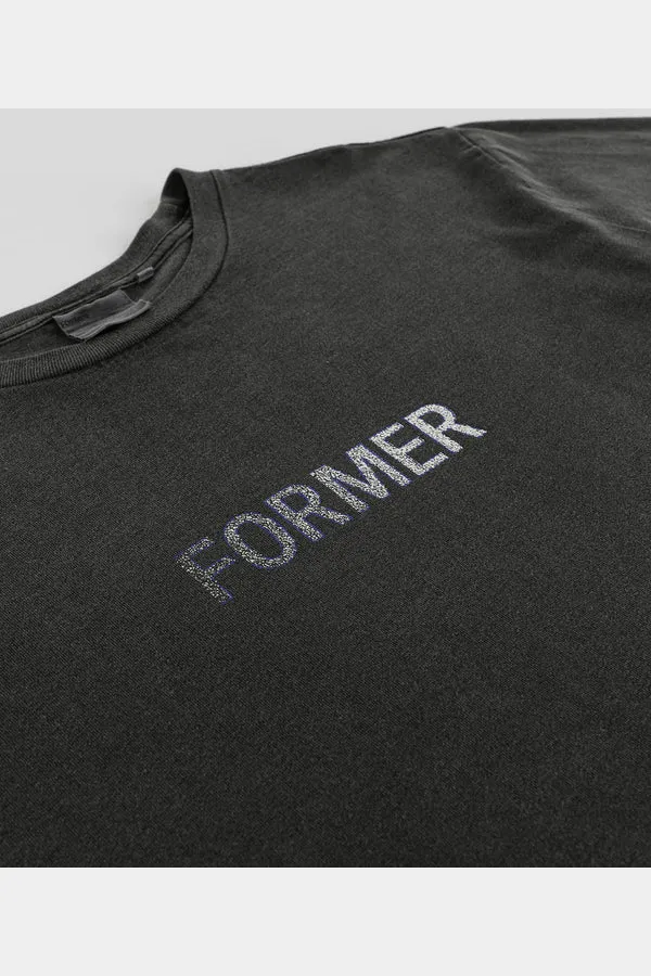 Former low end legacy longsleeve tee - washed black