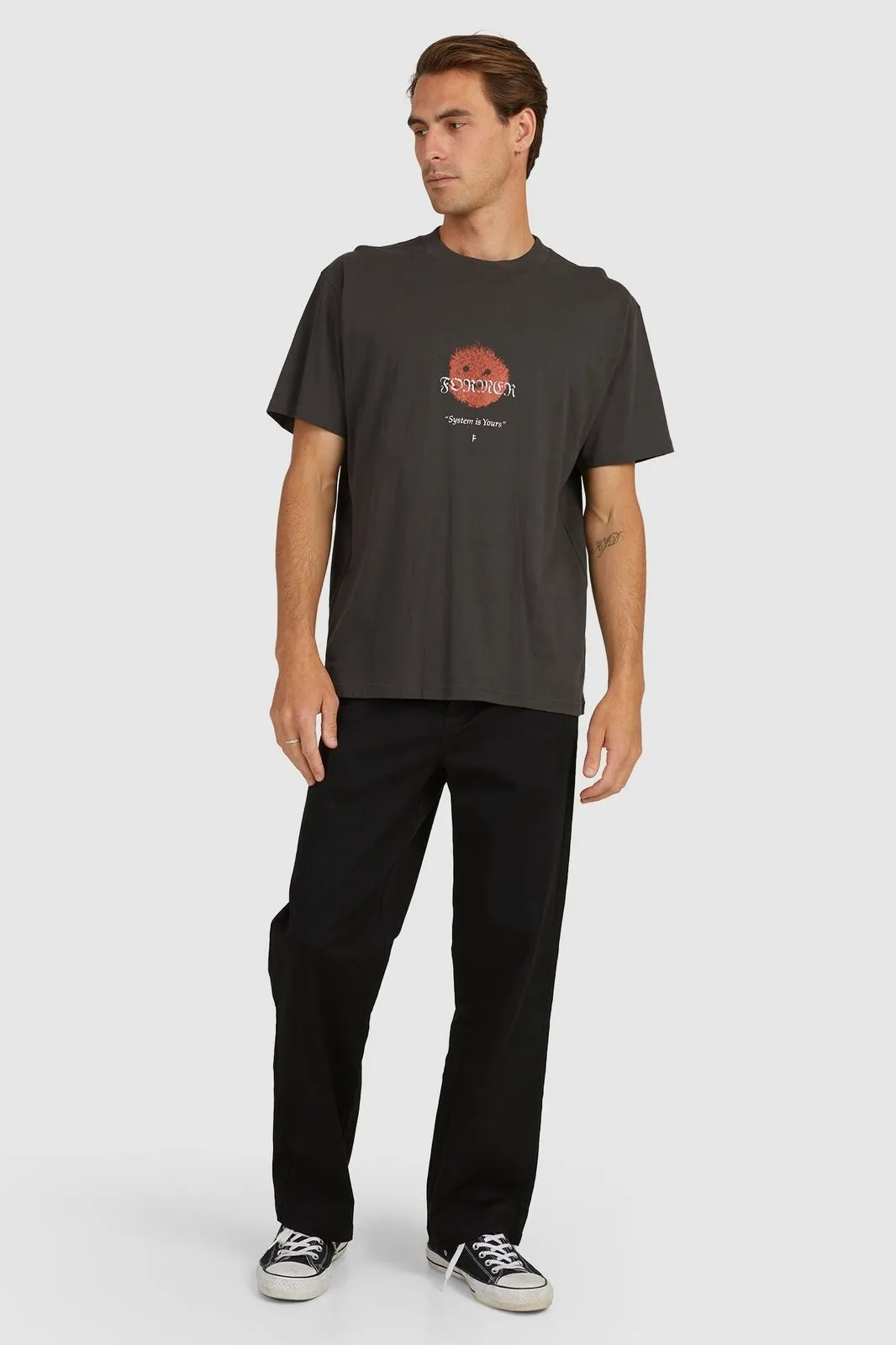 Former menace shirt - grey