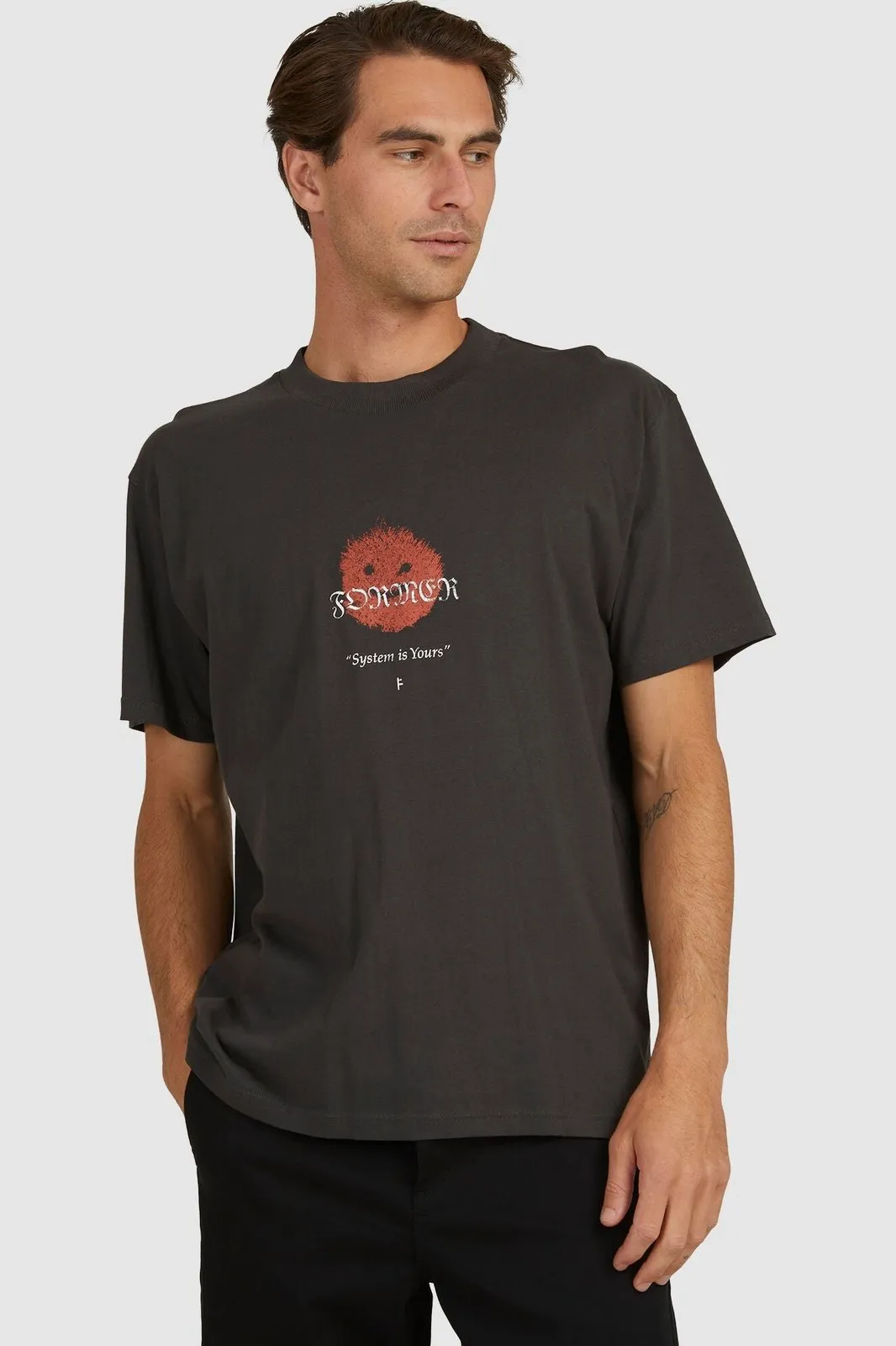 Former menace shirt - grey