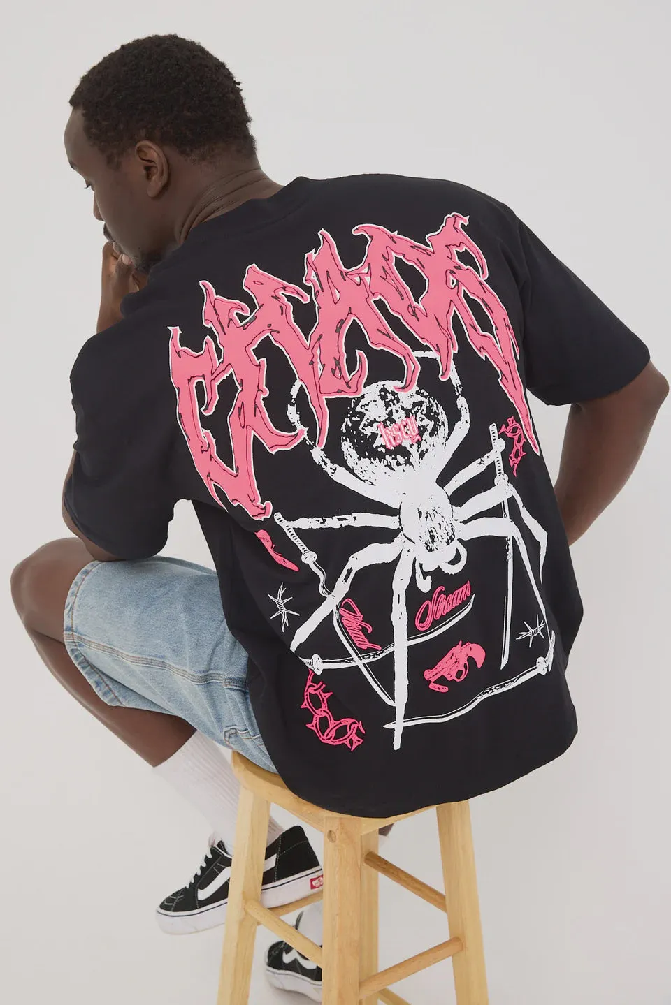 Kiss Chacey  Katana Street Tee Black