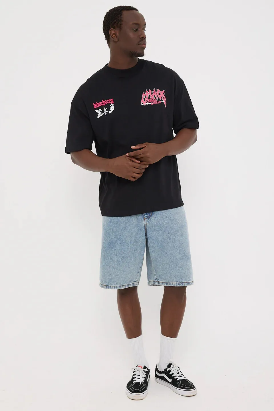 Kiss Chacey  Katana Street Tee Black