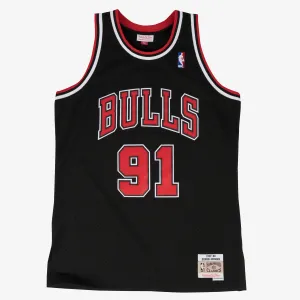 MITCHELL & NESS YTH Rodman dennis Black Chicago Bulls 1997/98  Swingman Player Jersey