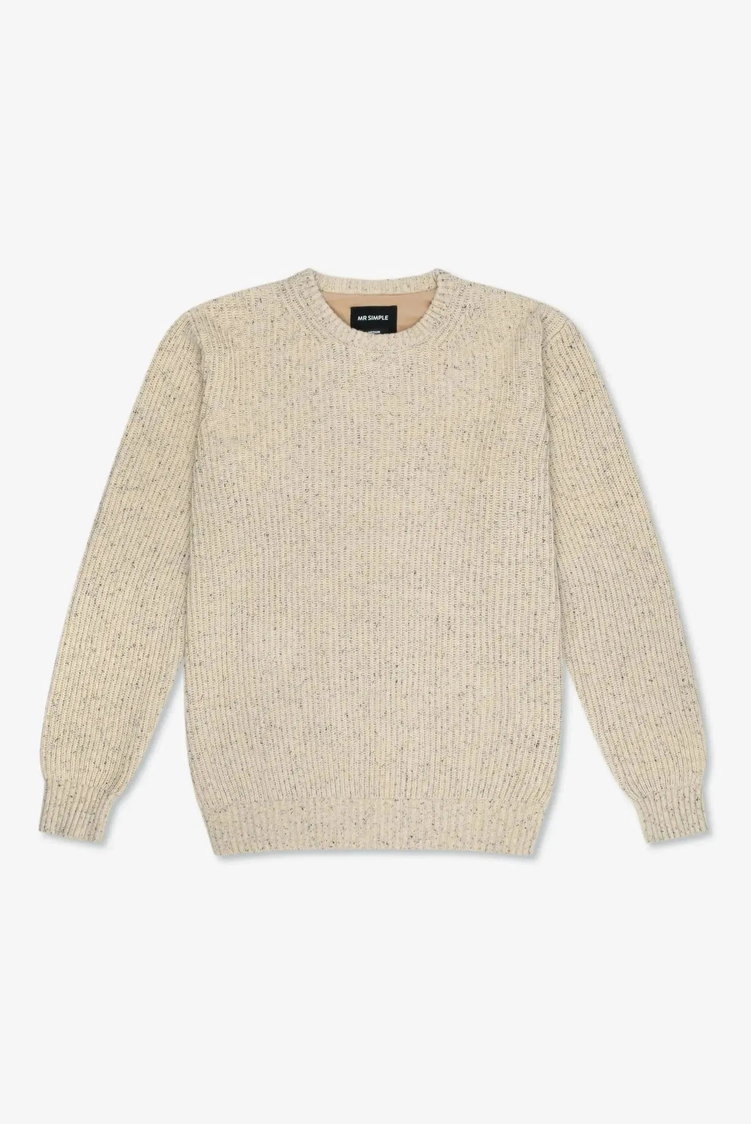 MR SIMPLE Fisher knit - Oatmeal