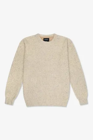 MR SIMPLE Fisher knit - Oatmeal