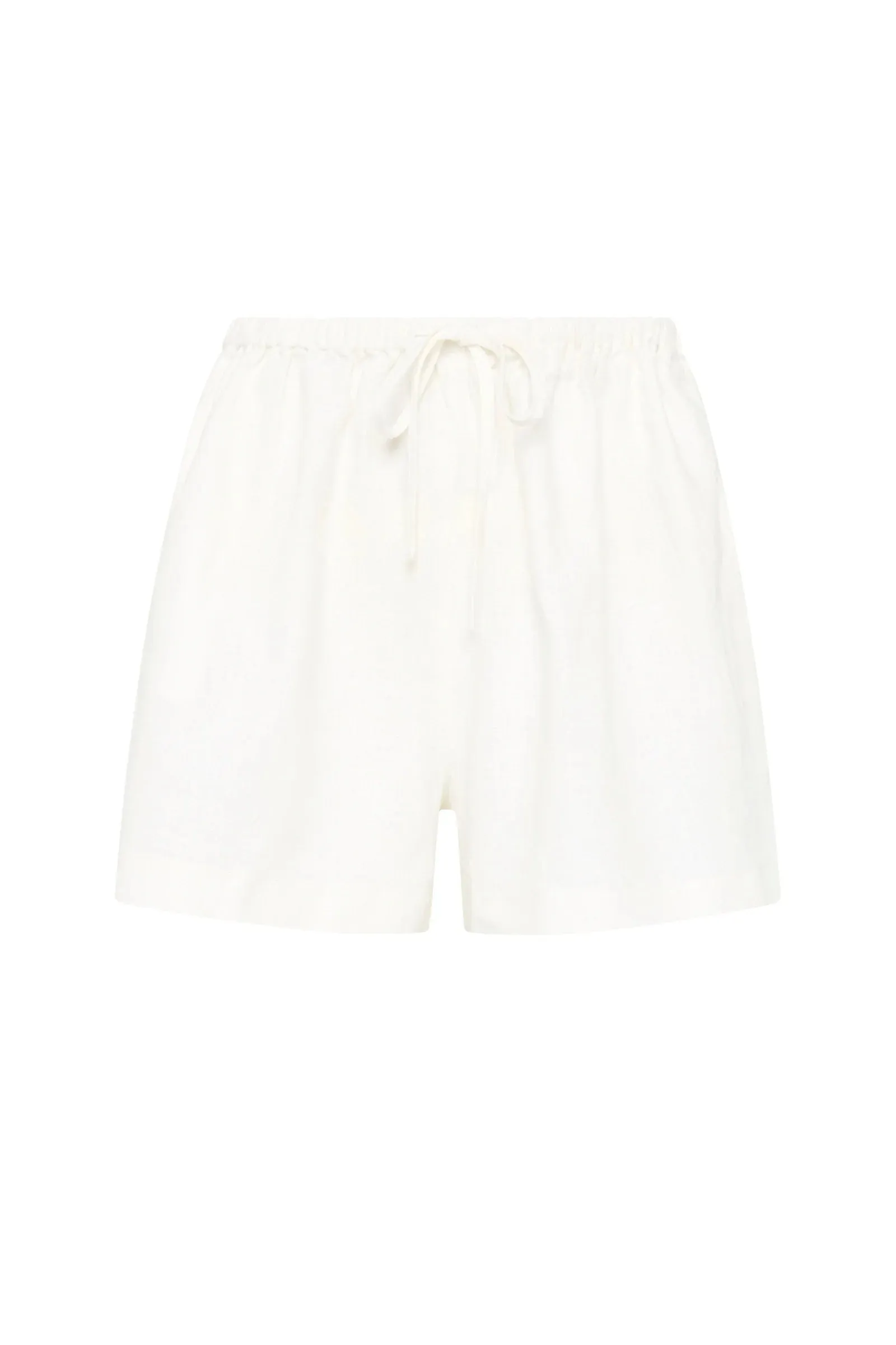 NUDE LUCY zosia knit short - white