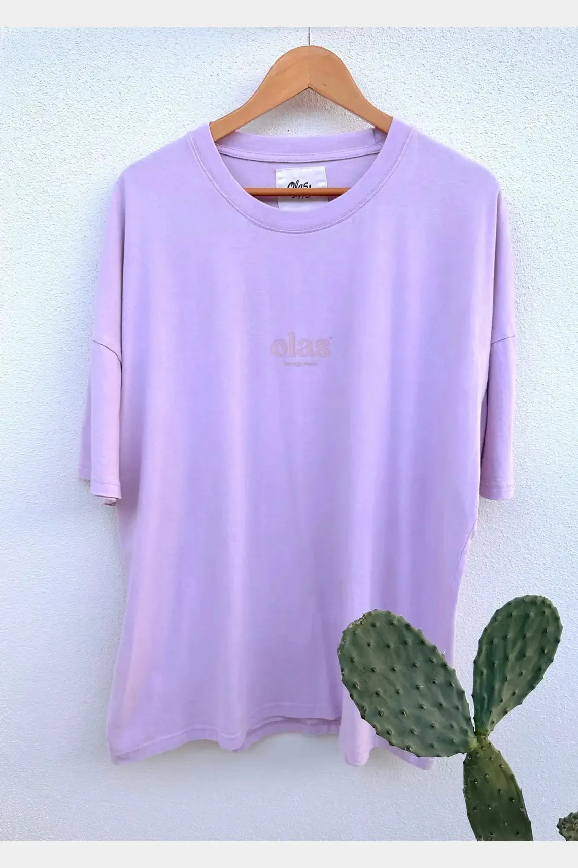 OLAS Staple Box Tee Lilac
