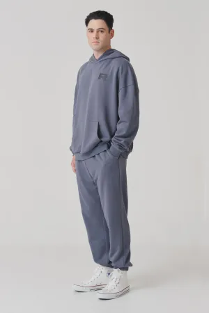 RAEF brooks trackpant - washed black