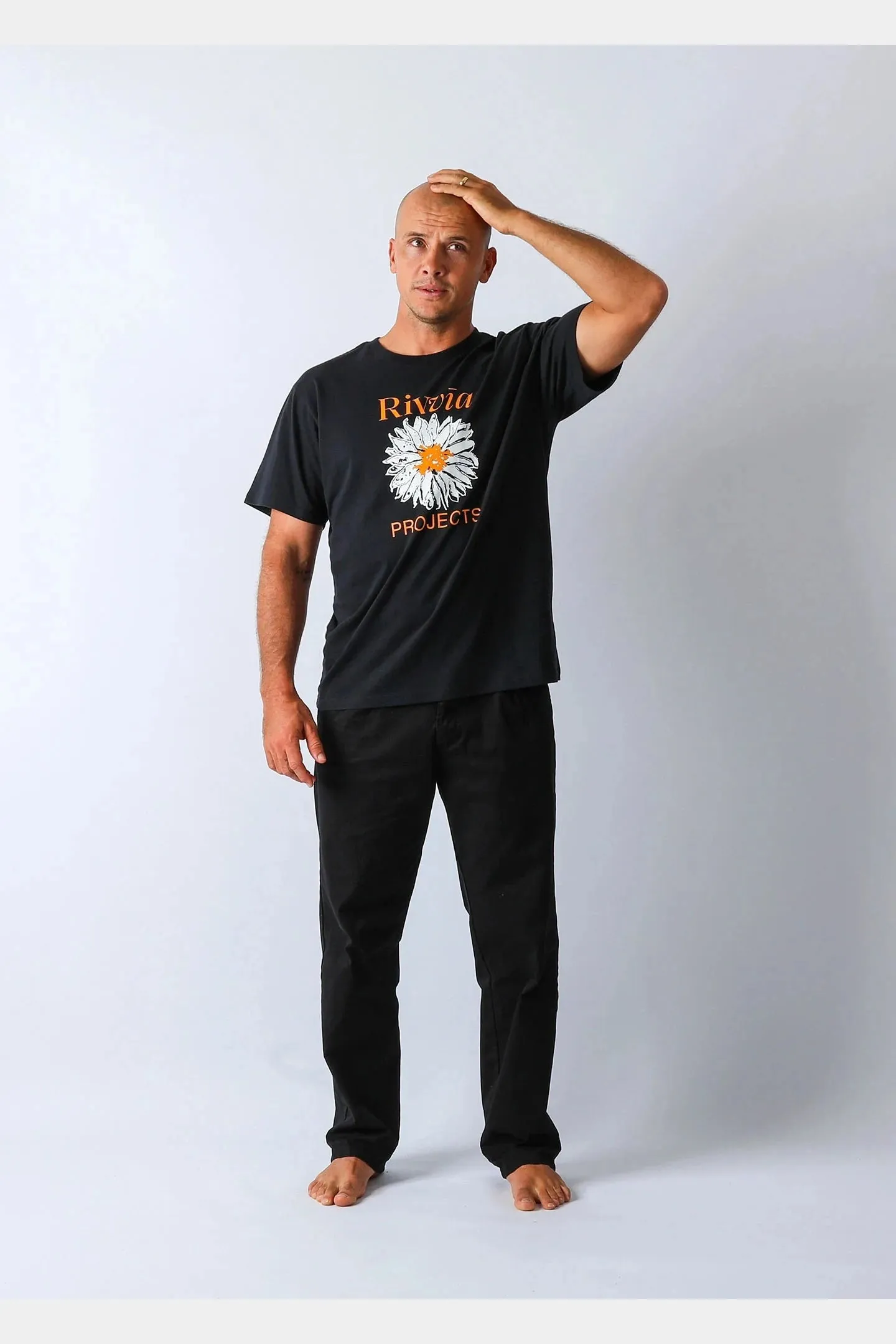 RIVVIA Blossom t-shirt - Black