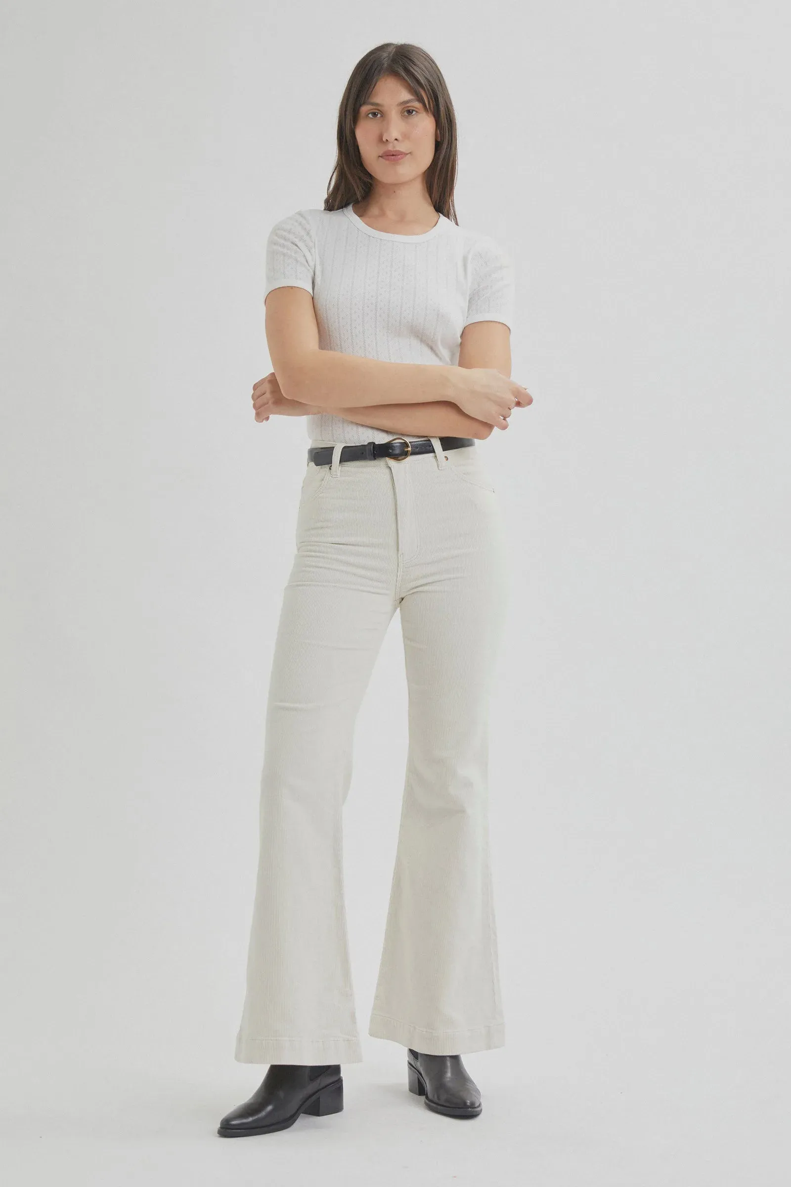 ROLLA'S Eastcoast flare - Vanilla cord