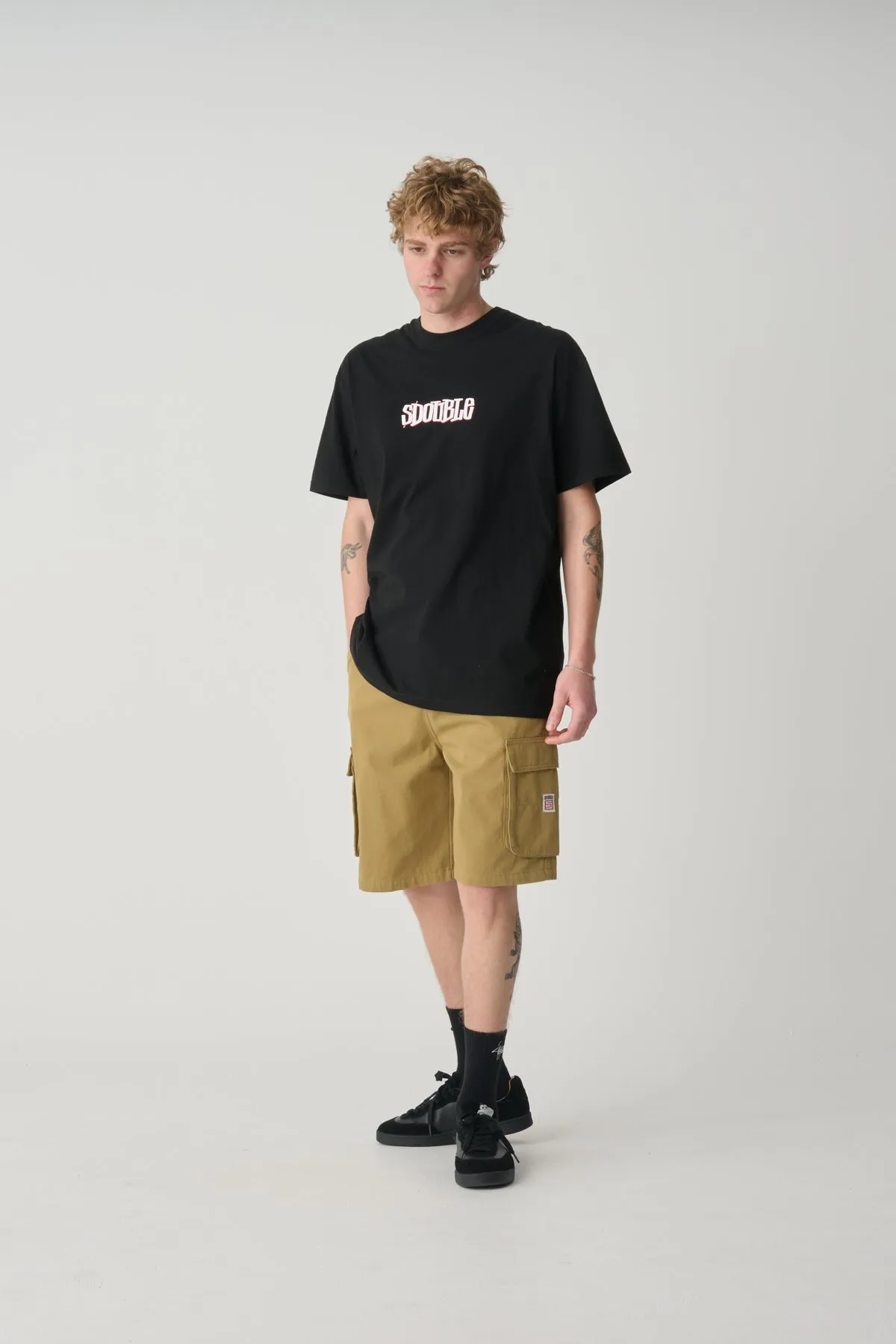 SDOUBLE Pintails tee - Black