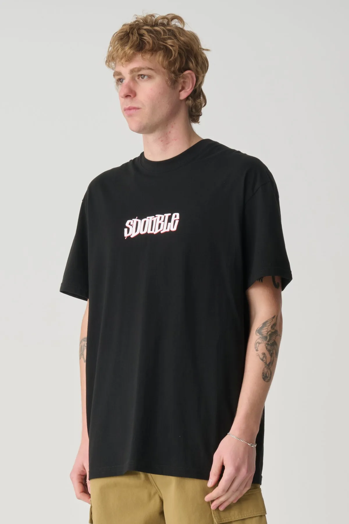 SDOUBLE Pintails tee - Black