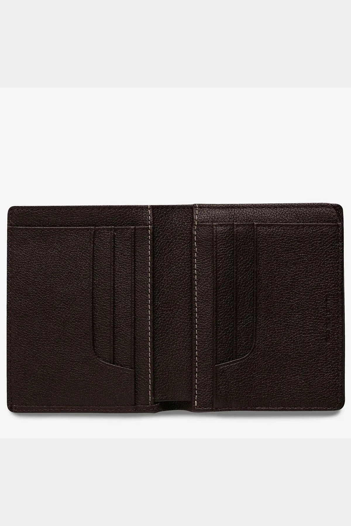 Status anxiety nathaniel wallet - chocolate