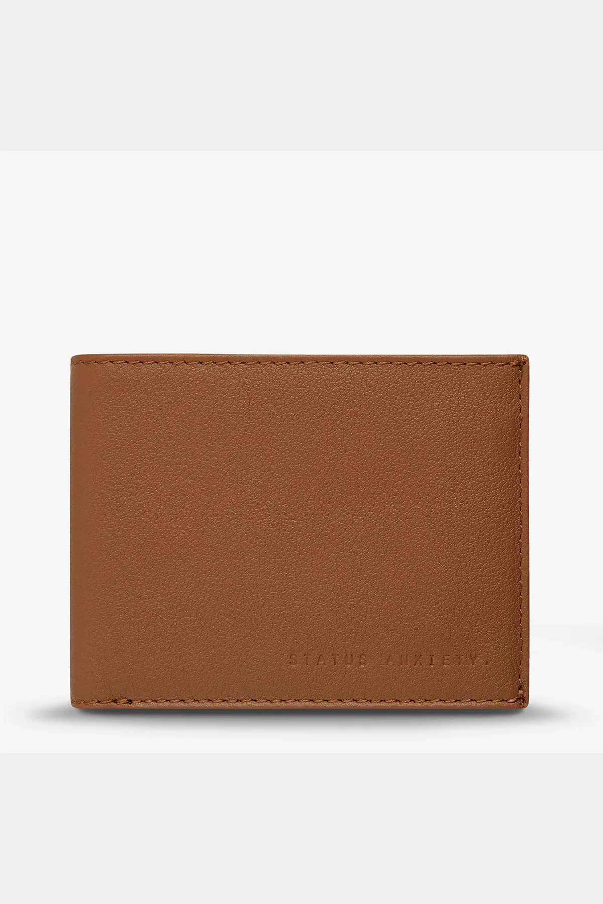 Status anxiety noah wallet - camel