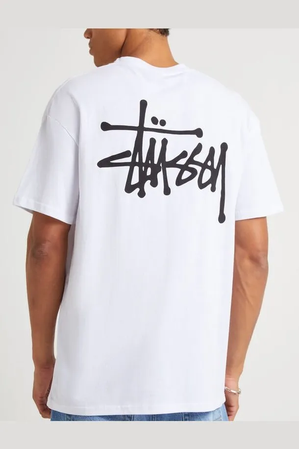 Stussy  Graffiti Lcb Ss Tee - White