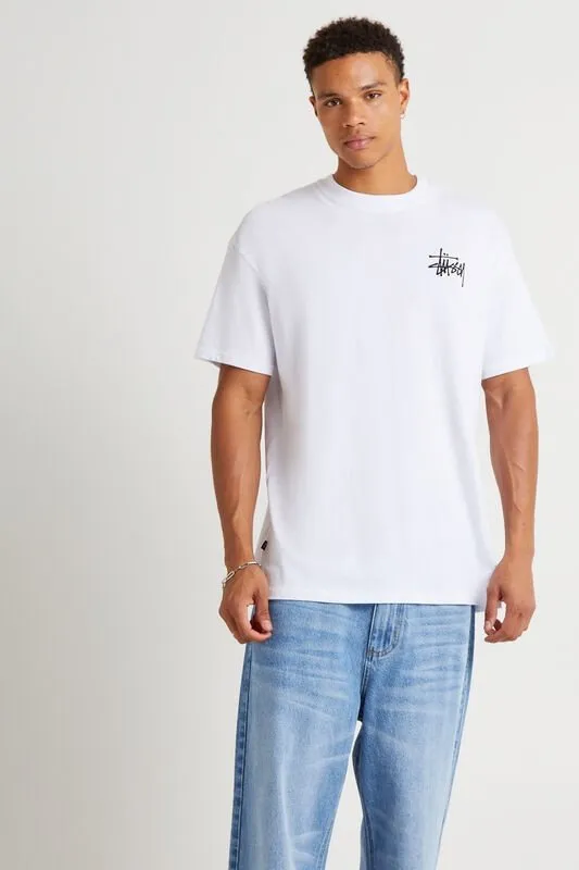 Stussy  Graffiti Lcb Ss Tee - White