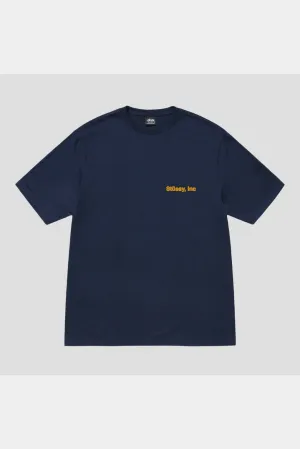 STUSSY Wiki SS tee - Pigment navy blue
