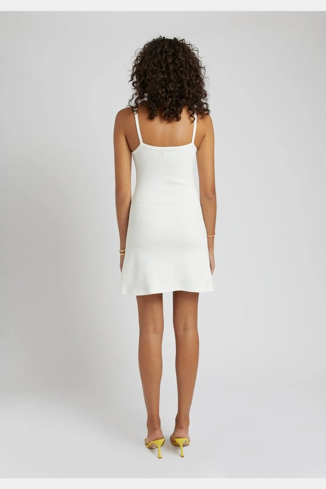 Summi summi a line dress - white sand