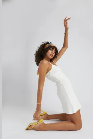 Summi summi a line dress - white sand