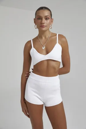 SUMMI SUMMI Knit bralette - White