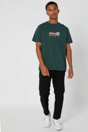 Thrills bones denim jean - black rinse