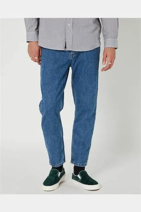 Thrills buzzcut denim jean - highway blue