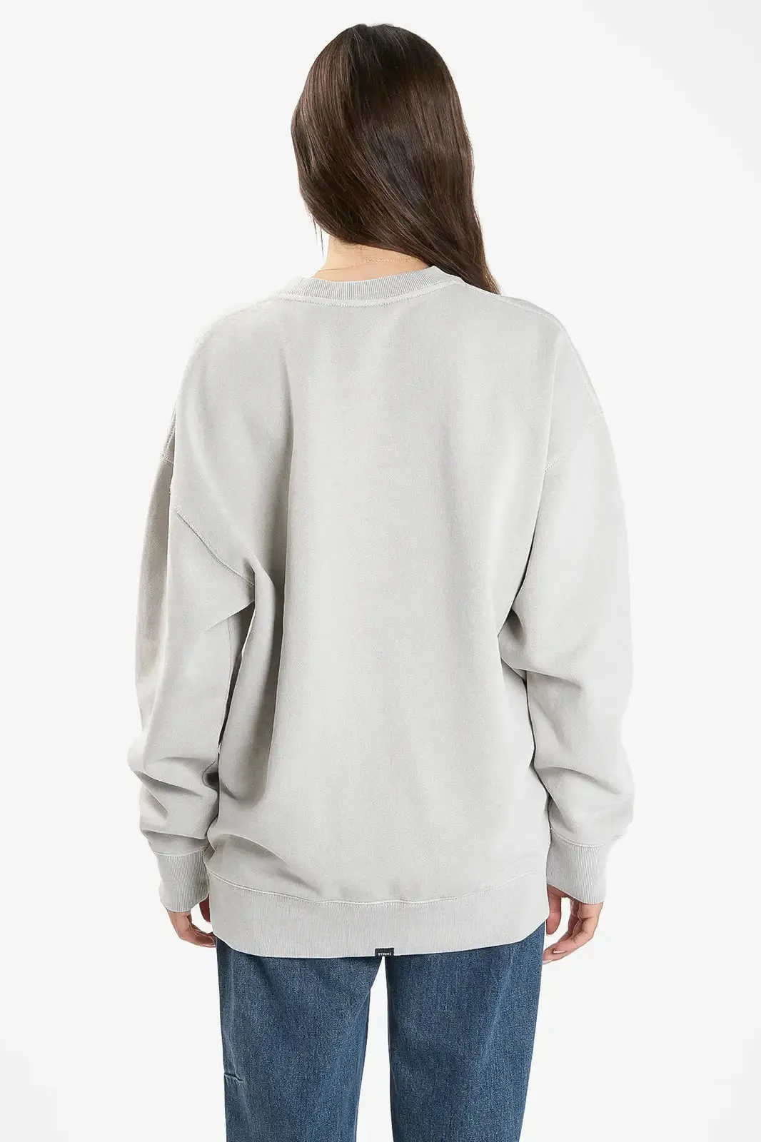 THRILLS Minimal slouch crew - Oyster grey
