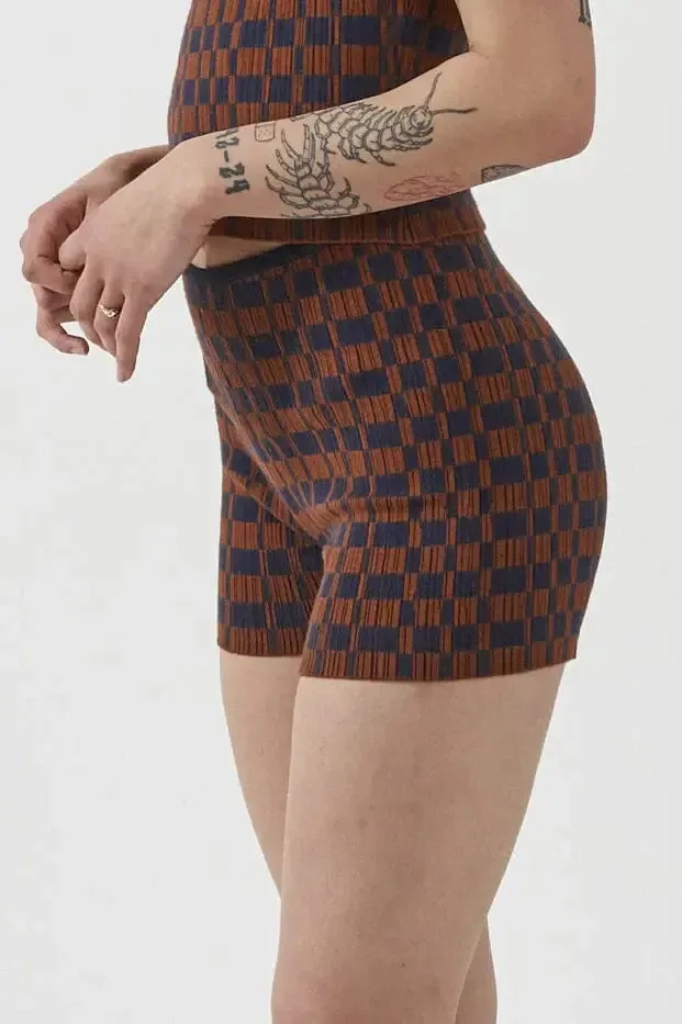 Thrills revel knit short- navy