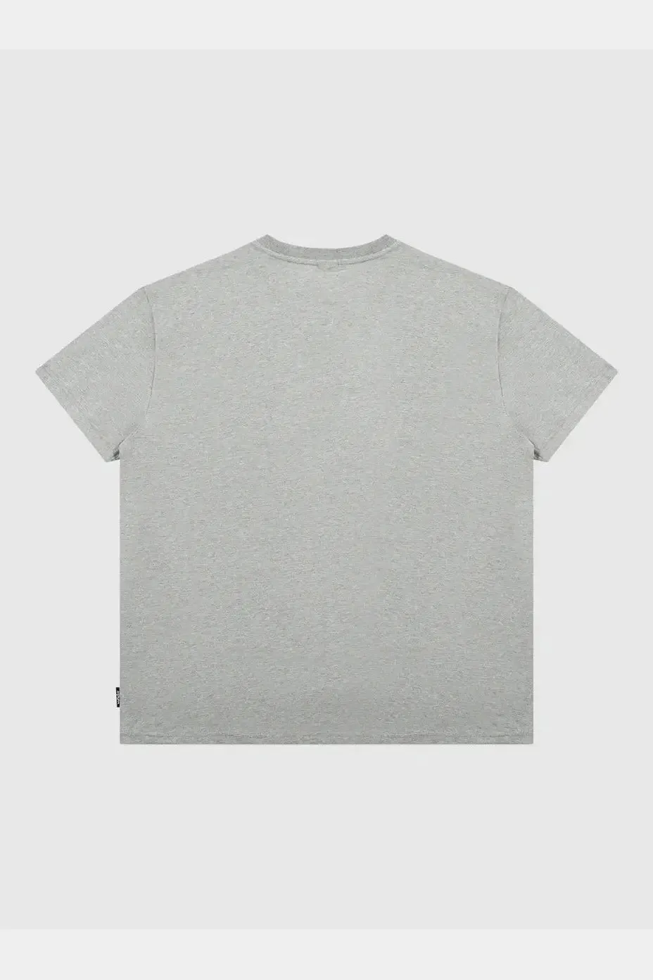 WNDRR ACCENT BOX FIT TEE - GREY MARLE