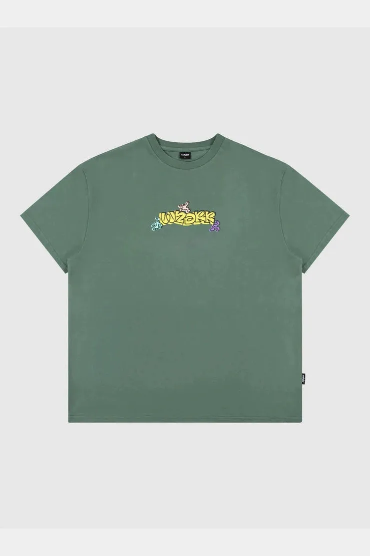 WNDRR mood box fit tee - Dark green