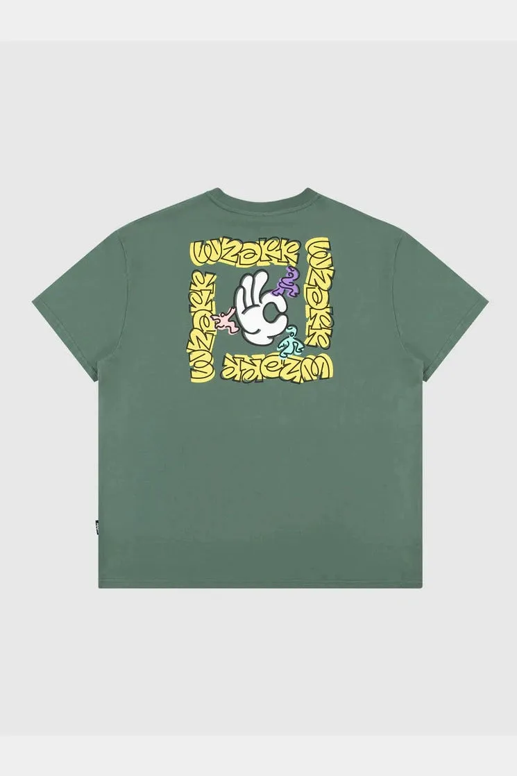 WNDRR mood box fit tee - Dark green