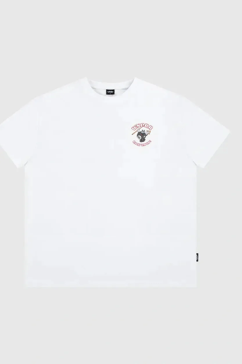 WNDRR - snooker box fit tee - white