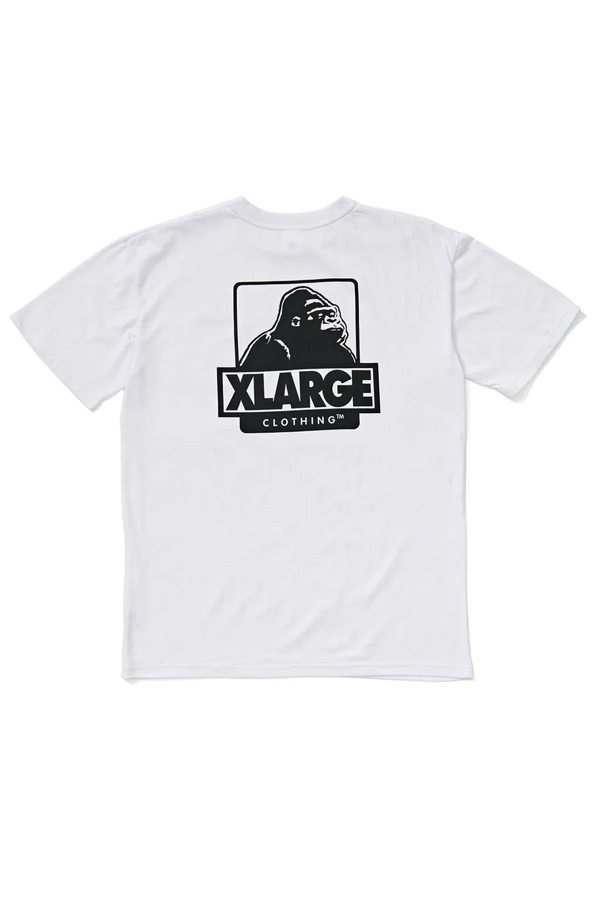 Xlarge - text logo ss tee - ivory
